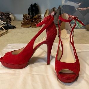 Bright Red Heels